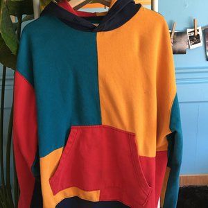 Colour Block Hoodie